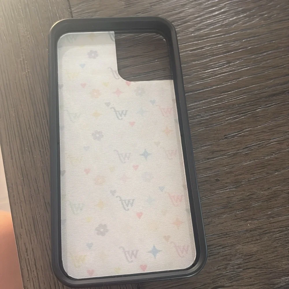 iPhone 12 Wildflower phone case with Wake Forest ID holder